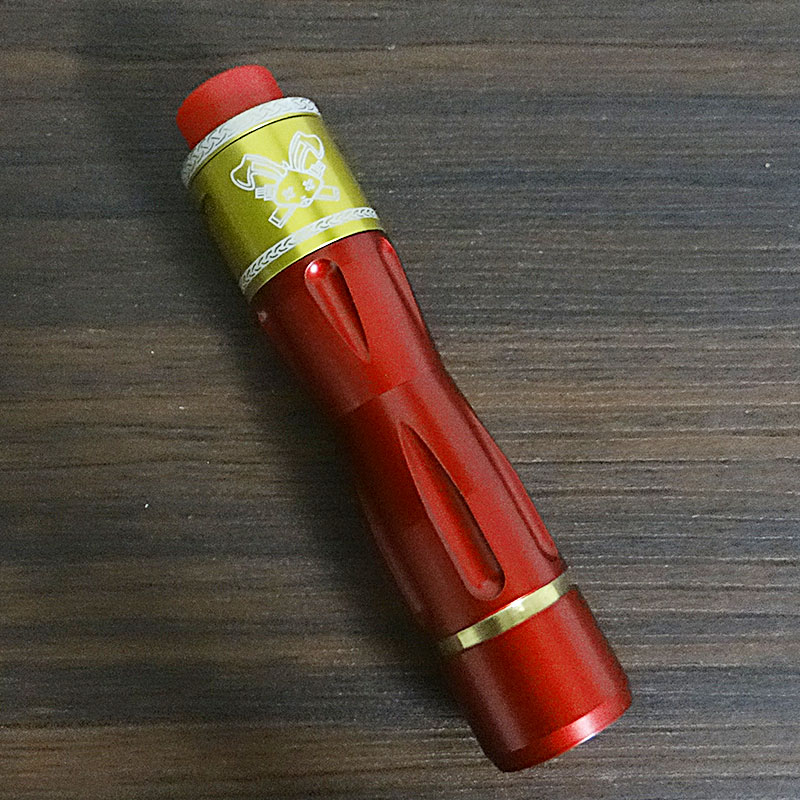 Vafflee Dead Rabbit V2 RDA Atomizer with Squonk BF PIN Dual Coil deck Vape Tank 24mm rda - Image 6