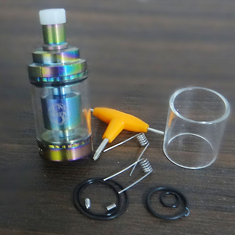 Vafflee Siren V2 GTA MTL RTA Rebuildable Atomizer 2ml/4.5ml 24mm Diameter 510 Thread RTA Tank Bottom Airflow Adjustment Vape Pen - Image 6