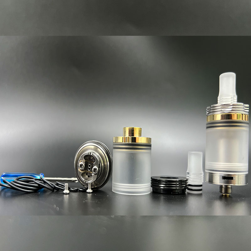 Vafflee vape 415 MTL RTA ULTIMA style 415 MOD final version Atomizer 316ss 22mm 2ml Single Coil Rebuildable drip tip 510 Tank - Image 5