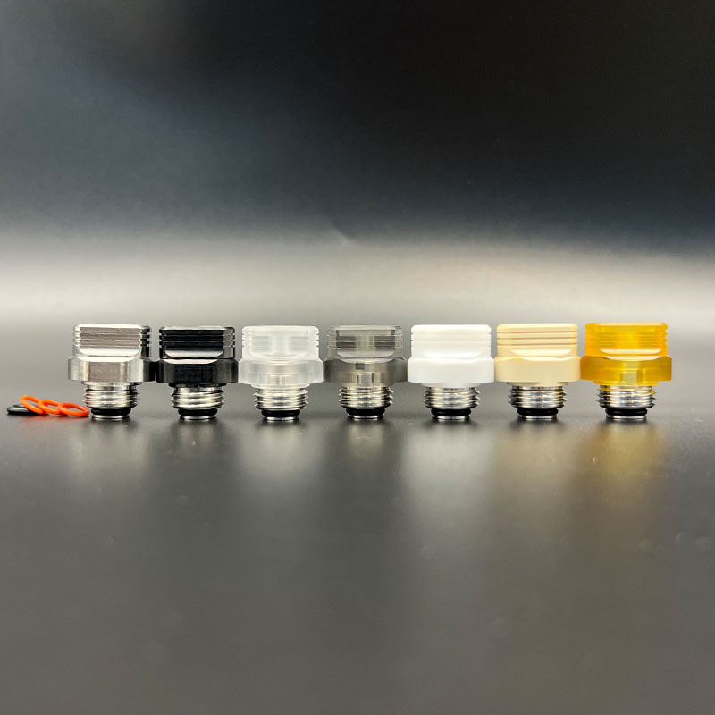 Vafflee vape PRC Protocol MVP Style Drip Tip for BB / Billet / Boro AIO Box Mod vs PRC Quantum Style 510 / BB Drip Tip kit - Image 2