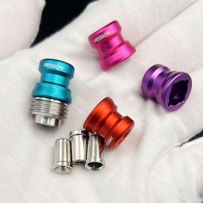 Vafflee Mission XV Cosmos Style Drip Tip Air Holes Diameters 2.0mm 3.0mm 4.5mm for SXK BB / Billet Box Mod Kit Accessories - Image 13
