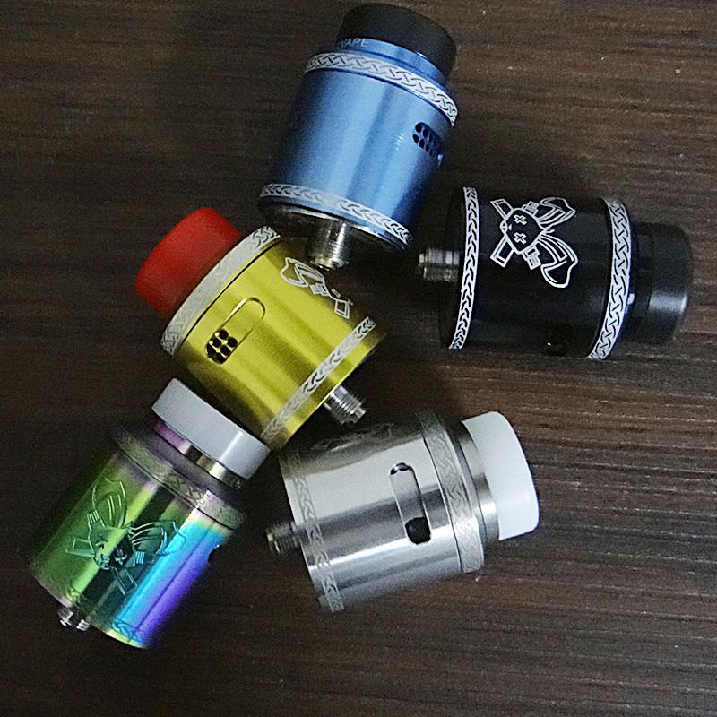 Vafflee Dead Rabbit V2 RDA Atomizer with Squonk BF PIN Dual Coil deck Vape Tank 24mm rda - Image 7