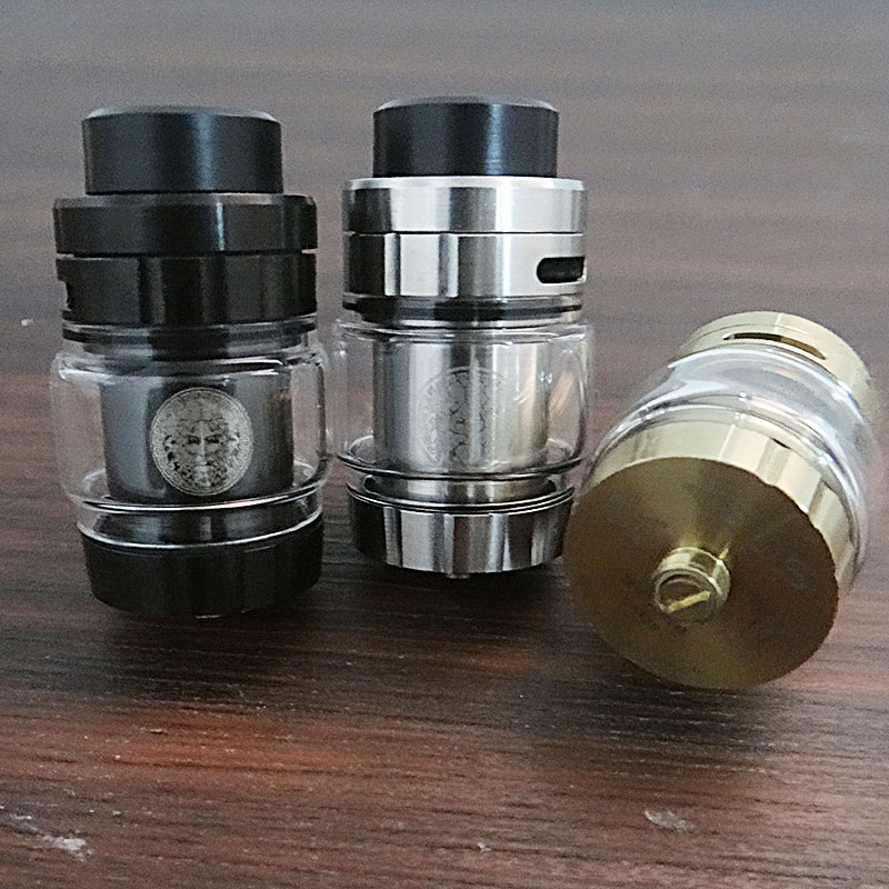 Vafflee 26mm rta Zeus Dual RTA Rebuildable Tank Atomizer Dual coils Stainless Steel 4ml Capacity top airflow Atomizer Tank - Image 7