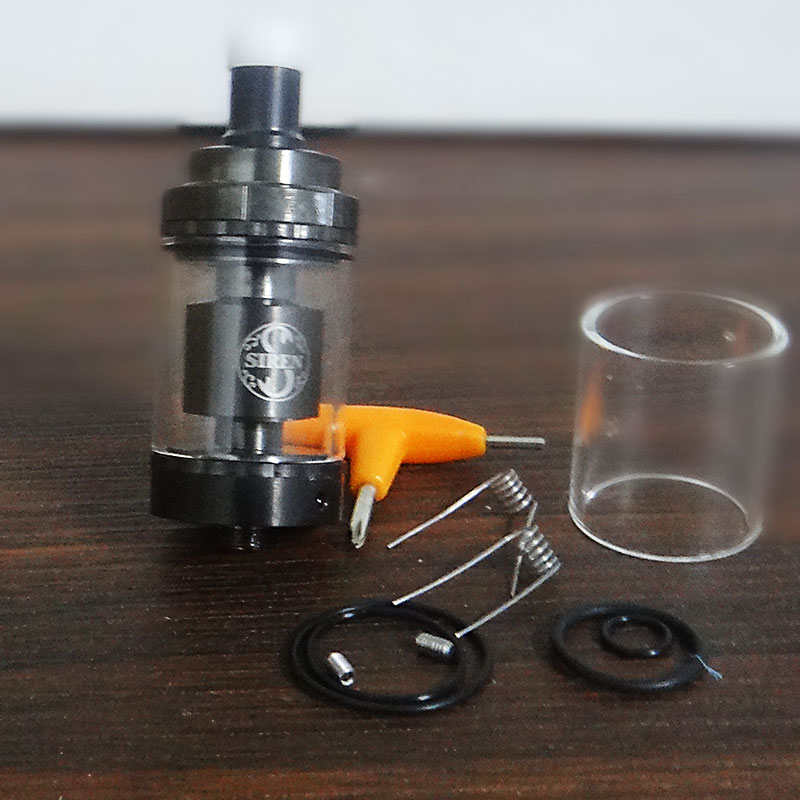 Vafflee Siren V2 GTA MTL RTA Rebuildable Atomizer 2ml/4.5ml 24mm Diameter 510 Thread RTA Tank Bottom Airflow Adjustment Vape Pen - Image 7