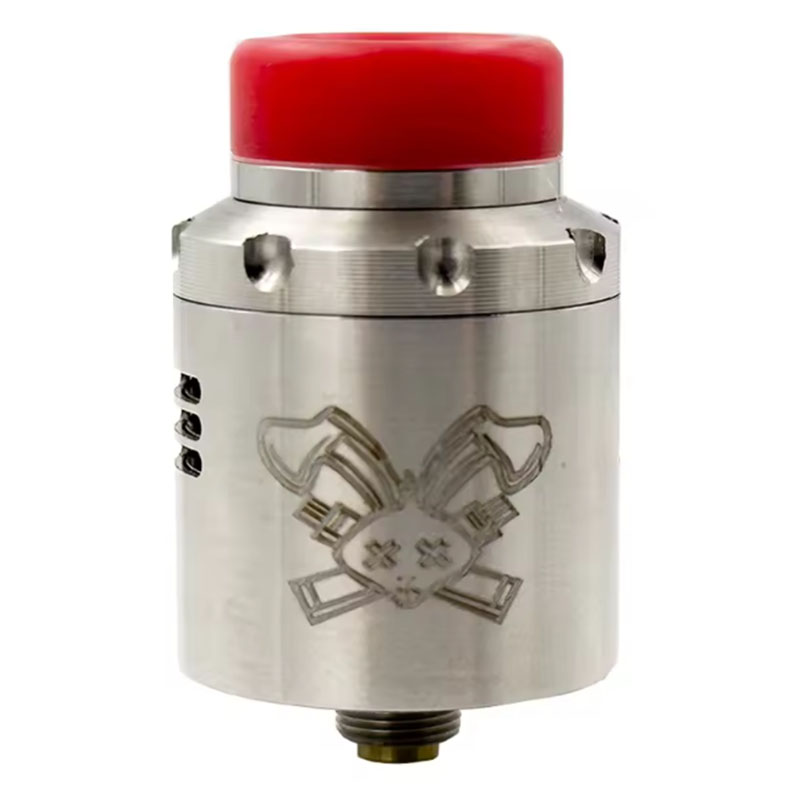 Vafflee Dead Rabbit V3 RDA 24mm Tank Single/Dual Coil Steel Material Atomizer 510 Squonk for 510 Thread Mod - Image 8