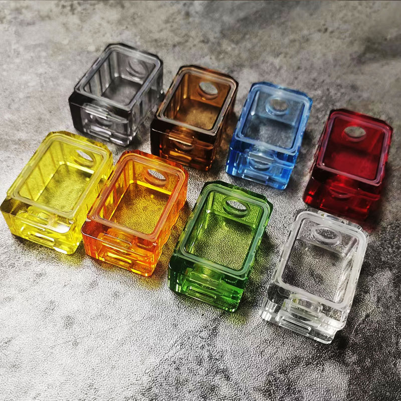 YFTK PRC Style Crystal Boro Tank Acrylic Replacement Boro PRC for Hussar Locus/Cthulhu AIO/ SXK BB Billet Mod Vape Accessories - Image 6
