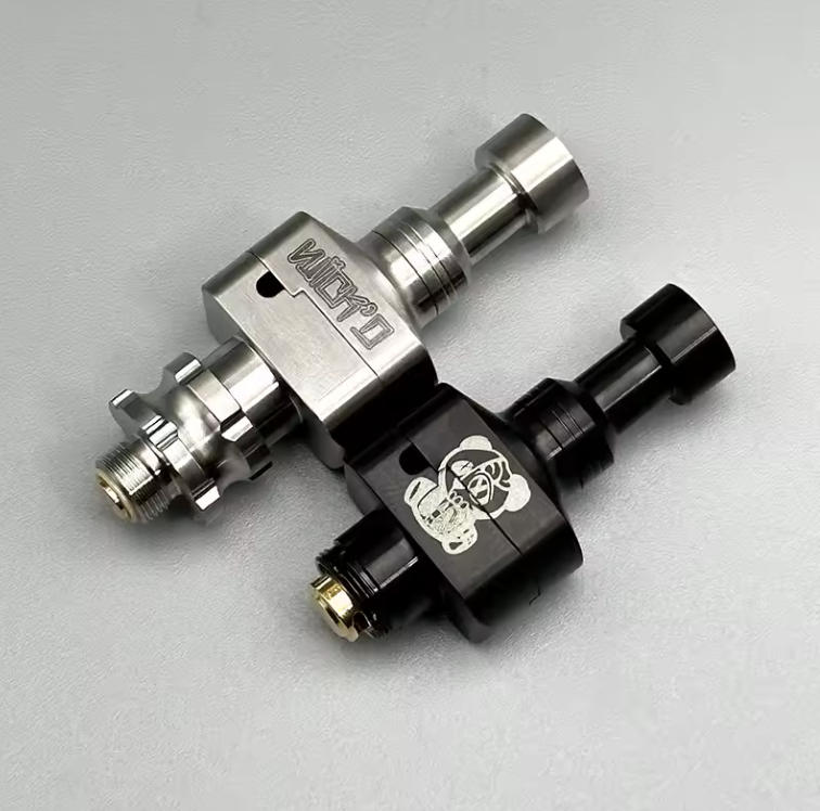 VAFFLEE Panda Rba Wick Bridge D Omega v3 MTL / DL Panda RBA vape Rebuildable Atomizer for SXK BB Billet Box Boro Device - Image 6