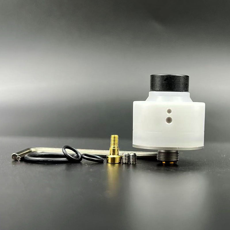 Vafflee HAKU VENNA V2 RDA 316SS 22mm Atomizer Single Coil airflow intake adjustable Rebuildable Vape Vaporizer Tank with BF squonk - Image 7