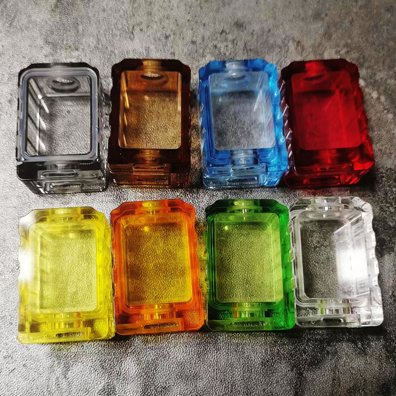 YFTK PRC Style Crystal Boro Tank Acrylic Replacement Boro PRC for Hussar Locus/Cthulhu AIO/ SXK BB Billet Mod Vape Accessories