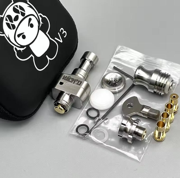 VAFFLEE Panda Rba Wick Bridge D Omega v3 MTL / DL Panda RBA vape Rebuildable Atomizer for SXK BB Billet Box Boro Device - Image 7