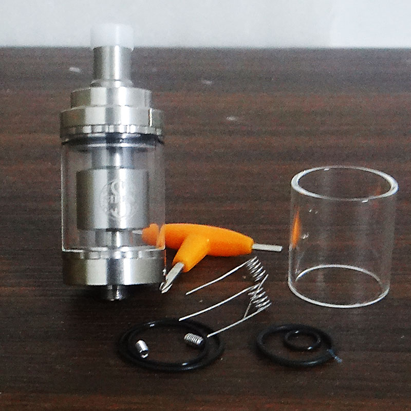 Vafflee Siren V2 GTA MTL RTA Rebuildable Atomizer 2ml/4.5ml 24mm Diameter 510 Thread RTA Tank Bottom Airflow Adjustment Vape Pen - Image 9