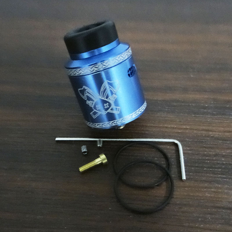 Vafflee Dead Rabbit V2 RDA Atomizer with Squonk BF PIN Dual Coil deck Vape Tank 24mm rda - Image 9