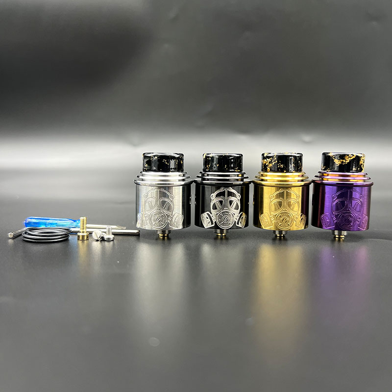Vafflee Apocalypse RDA GEN 2 RDA with squonk BF PIN 24mm Atomizer Single Coil or Dual Coils Rebuildable Tank for 510 thread vape mods