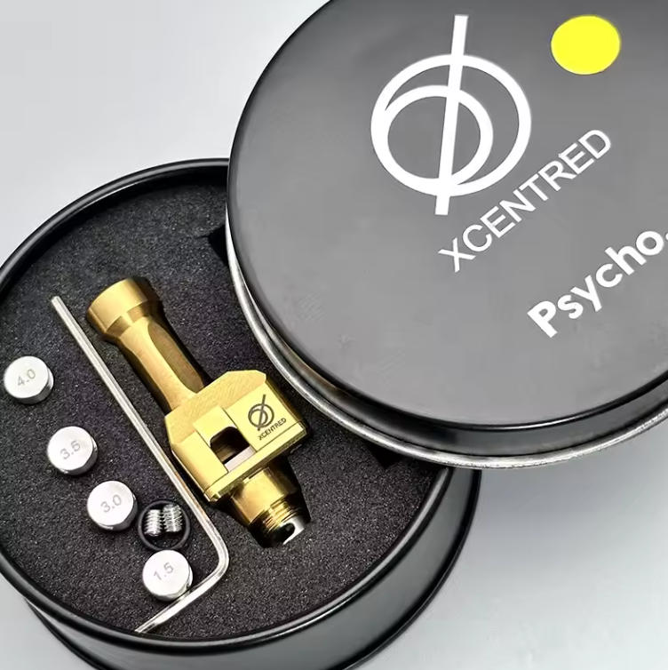 VAFFLEE vape Style Psychomod Xcentred RBA Bridge 316ss With 1.5/2.0/3.0/3.5/4.0mm Air Pins for Billet / BB / Boro Mod Vape Accessories - Image 10