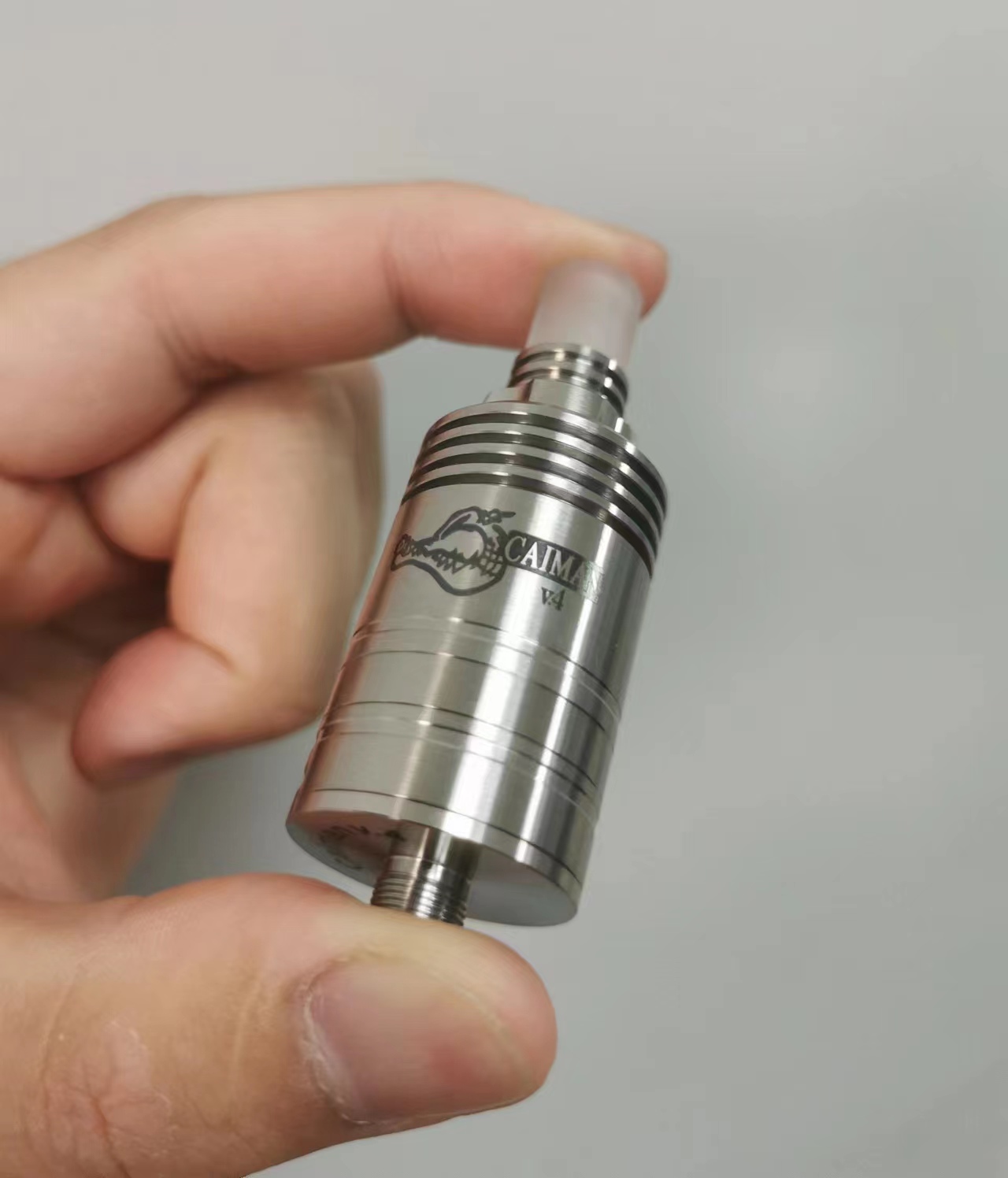 Vafflee YFTK style SS316 vape Caiman v4 RDA 22MM MTL Tank atomizer vape - Image 10