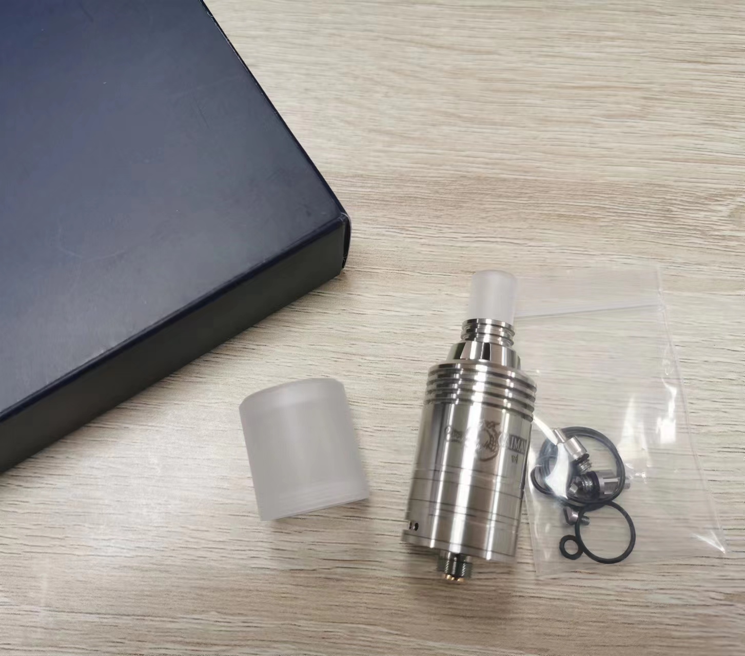 Vafflee YFTK style SS316 vape Caiman v4 RDA 22MM MTL Tank atomizer vape