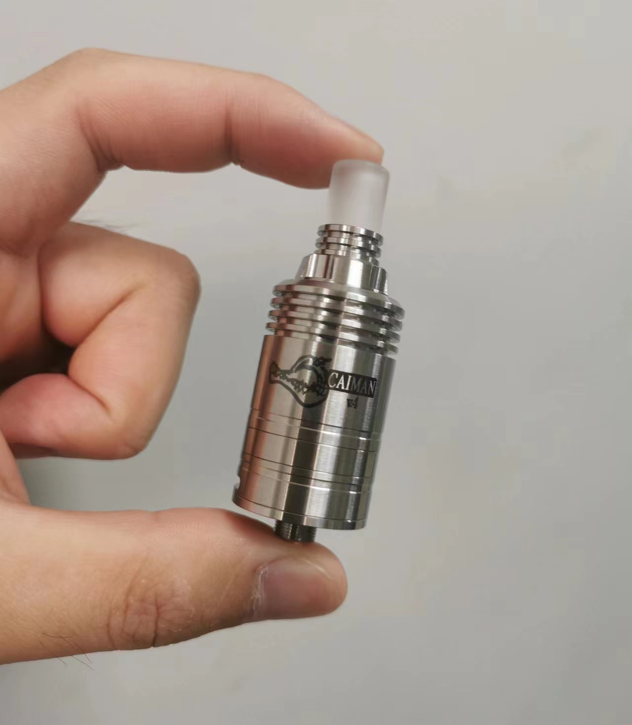 Vafflee YFTK style SS316 vape Caiman v4 RDA 22MM MTL Tank atomizer vape - Image 13