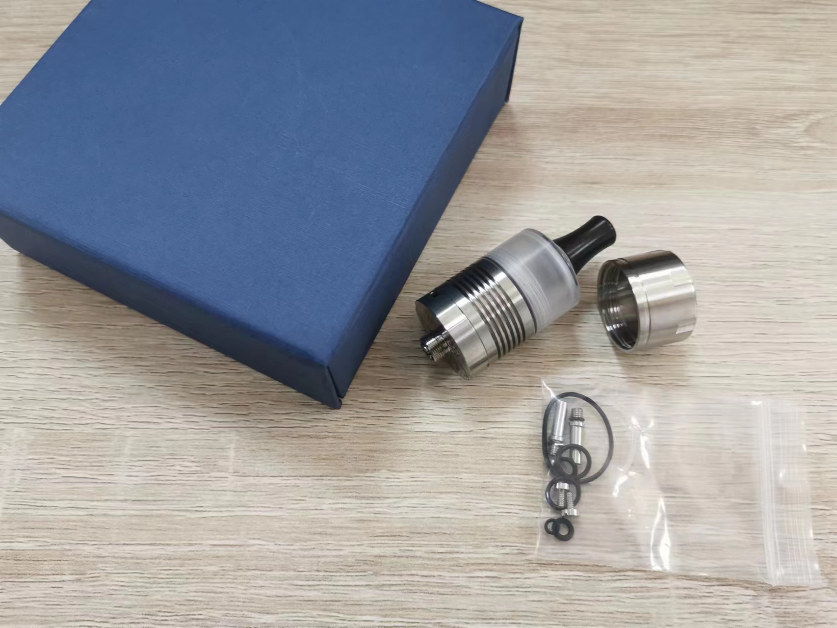 Vafflee YFTK Caiman V5 RDA Atomizer 316SS 22mm 1.2mm 1.4mm 1.7mm 2ml Single Coil Air Intake Rebuildable Vape Tank