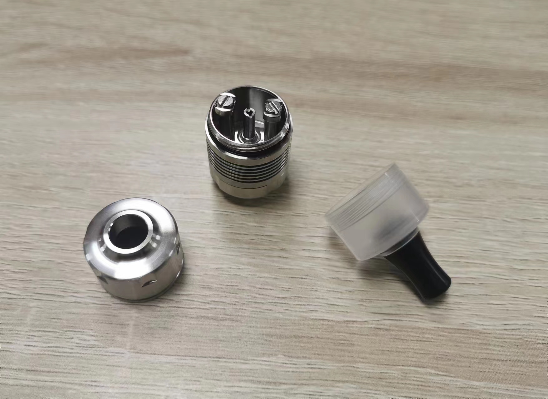 Vafflee YFTK Caiman V5 RDA Atomizer 316SS 22mm 1.2mm 1.4mm 1.7mm 2ml Single Coil Air Intake Rebuildable Vape Tank - Image 8