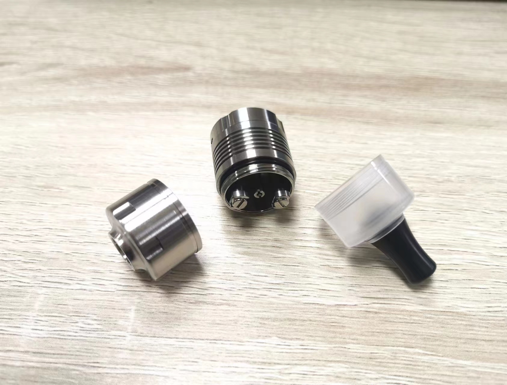 Vafflee YFTK Caiman V5 RDA Atomizer 316SS 22mm 1.2mm 1.4mm 1.7mm 2ml Single Coil Air Intake Rebuildable Vape Tank - Image 9