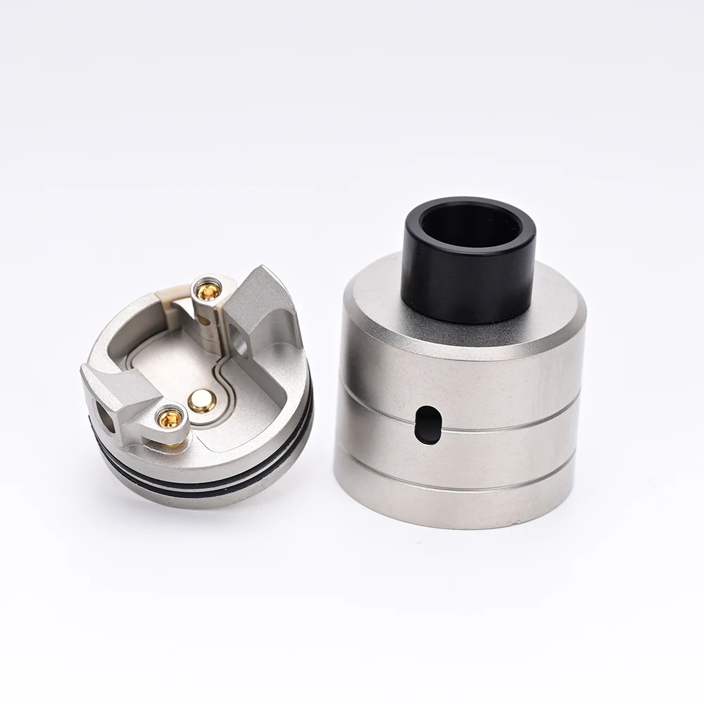 YFTK Haku Phenom 22mm BF RDA Rebuildable Atomizer SS316 Dual Post Design Airflow Holes On The Side Bottom with Feeding Pin Tank - Image 6