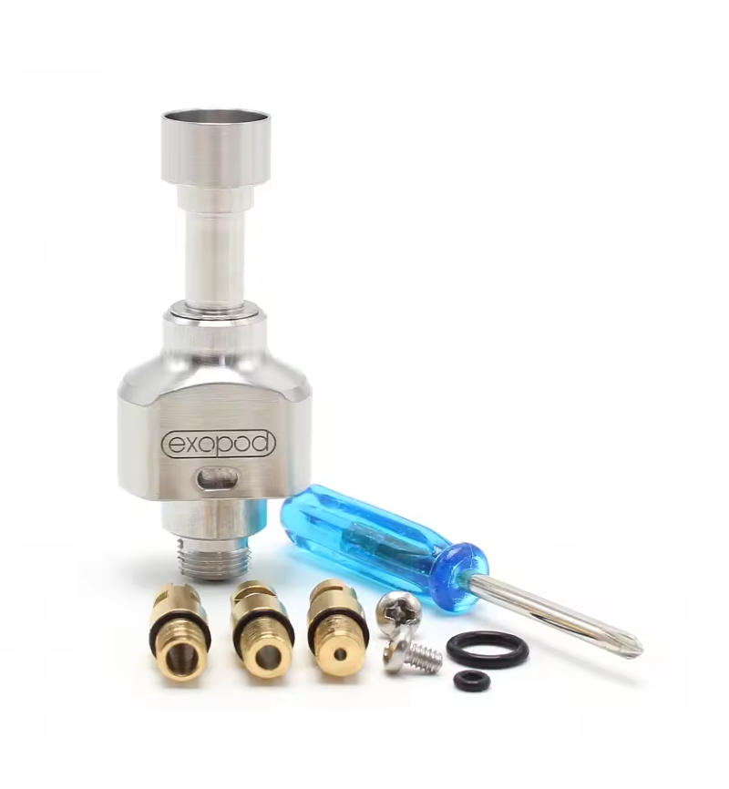 SXK Exopod EXO RBA Bridge Atomizer For BB Mod Billet Box Mod MTL or DL With 4 Air Pins 316 SS 4.5ml Boro Tank E Cigarette Vape - Image 2