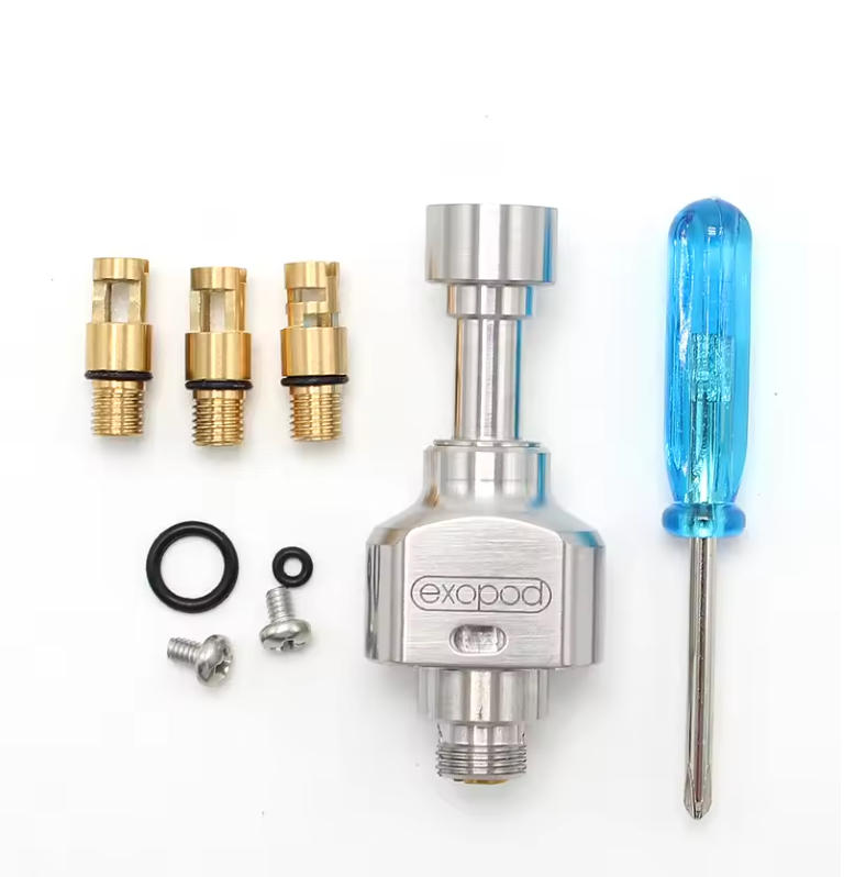 SXK Exopod EXO RBA Bridge Atomizer For BB Mod Billet Box Mod MTL or DL With 4 Air Pins 316 SS 4.5ml Boro Tank E Cigarette Vape - Image 3