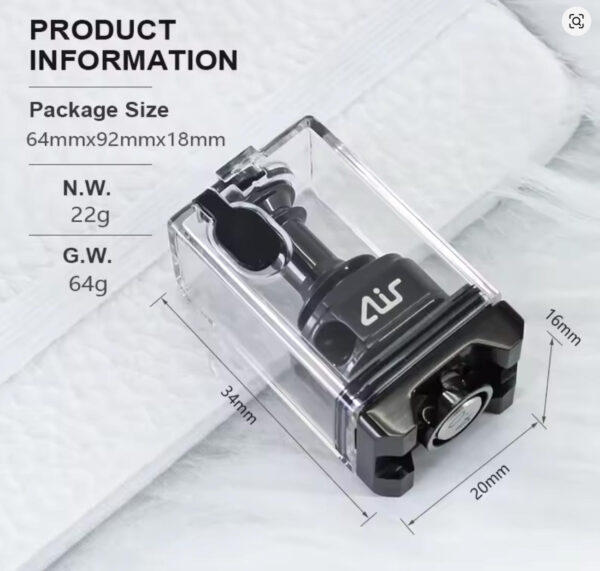 SXK Style Air RBA Tank by Ground Kloud Innovation Enhanced Build Deck ...