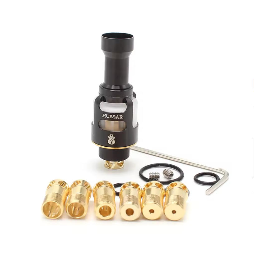 SXK Style Hussar STM RBA TANK Atomizer 316 Steel RDL for BB Billet Box Dna 60w Mod Bantam Box Delro Box Part vape