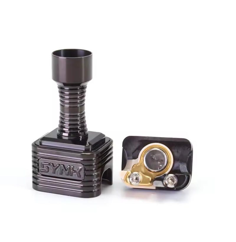 SXK SYNK Boro RBA by LYNK Rebuildable Tank with 9 Airflow Pins 3 Interchangeable Caps for BB Mod Billet Box Boro System Devices - Image 6