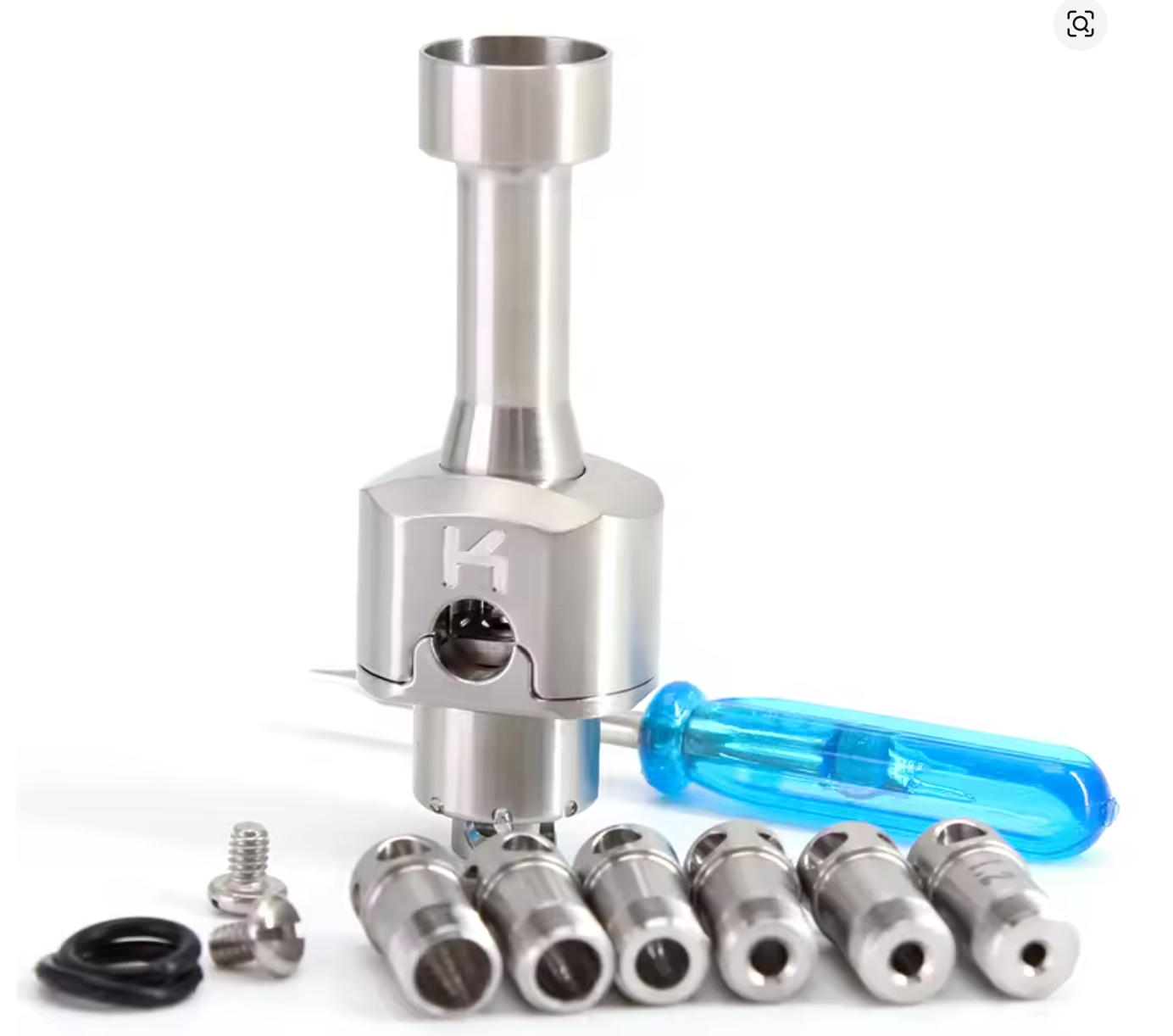 SXK GALLUS RBA Rebuildable Bridge by Kaser Animodz Adjustable Airflow System with 7pcs Interchangeable Pins for Billet Boro Mod - Image 3