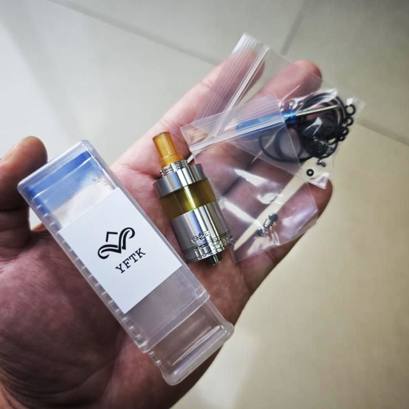 Vafflee YFTK Four One Five 415 RTA Virtuous 22MM 3.3ML Single coil tank top filling atomizer