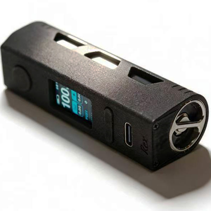 VAFFLEE vape mod design China Chipset 3D Print Shao Huo Gun 100W 18650 Box Mod - Image 3