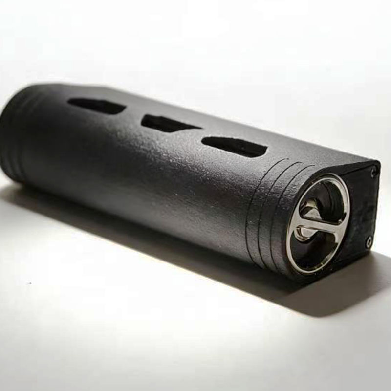 VAFFLEE vape mod design China Chipset 3D Print Shao Huo Gun 100W 18650 Box Mod - Image 4