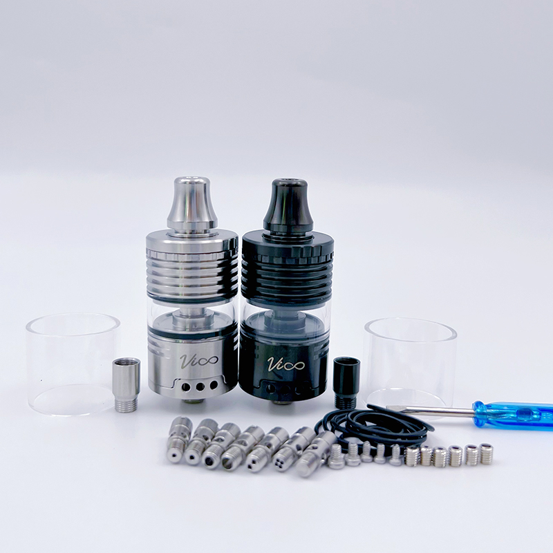 Vafflee YFTK Vico MTL / RDL RTA Rebuildable 22mm 6ml/4ml 316ss Vaporizer RTA Tank Atomizer