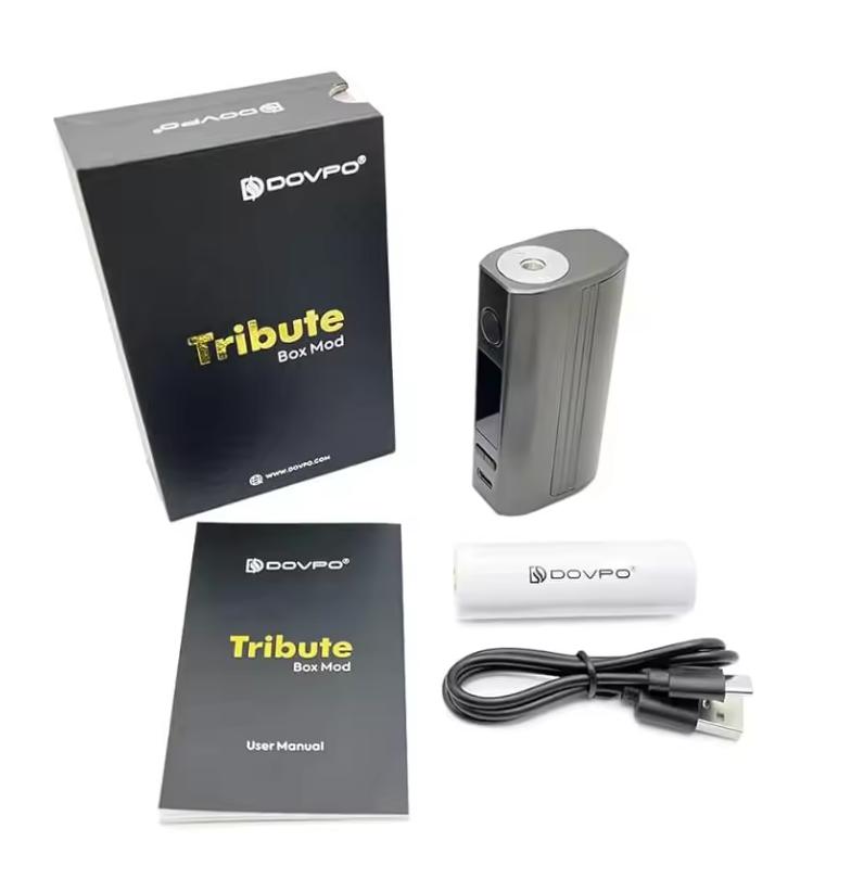 Original DOVPO Tribute Box Mod 100W Support 18650/21700 DIY heating tool - Image 7