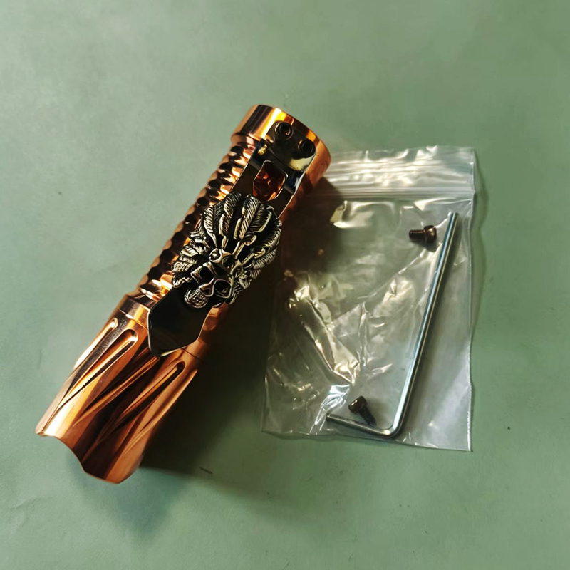 Vafflee Machete Mechanical Mod 25mm FIT 18650 battery DIY heating tool