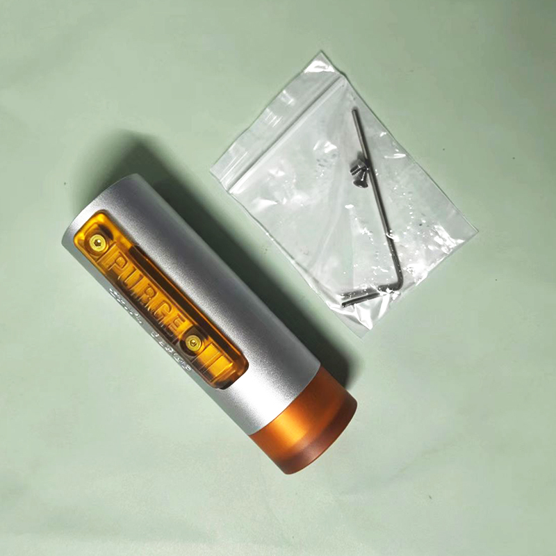 Vafflee DIY silm piece mod side-fire button Mechanical Mech Mods 25mm fit 18650 DIY heating tool - Image 2