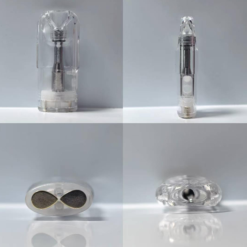 5pcs Replacement Refillable Pods Cartridges Ceramic Coil 2ml Empty Pod for RELX Infinity Essential Phantom RELX v6 R6 Cotton Core Version accessories hardware
