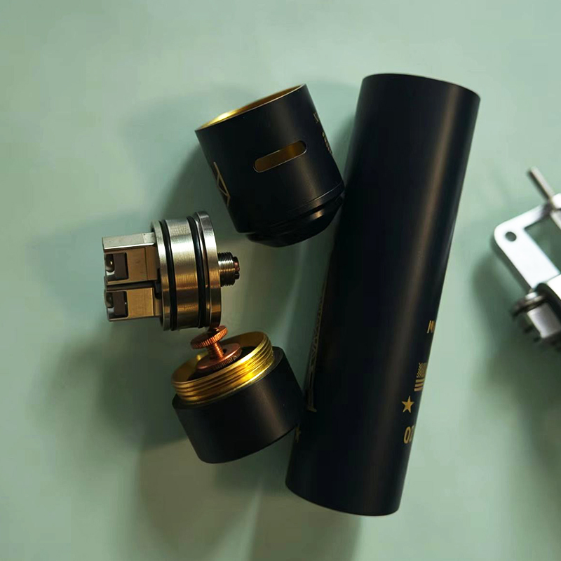 Vafflee Rig v3 kit mech mod fit 1pc 18650 Battery 25mm Adjustable side air blowing Tube 510 DIY heating tool - Image 11
