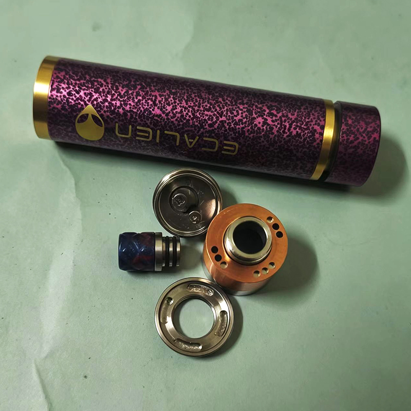 Vafflee Ecalien kit mod 316SS 18650 Battery Mechanical mod DIY heating tool - Image 7