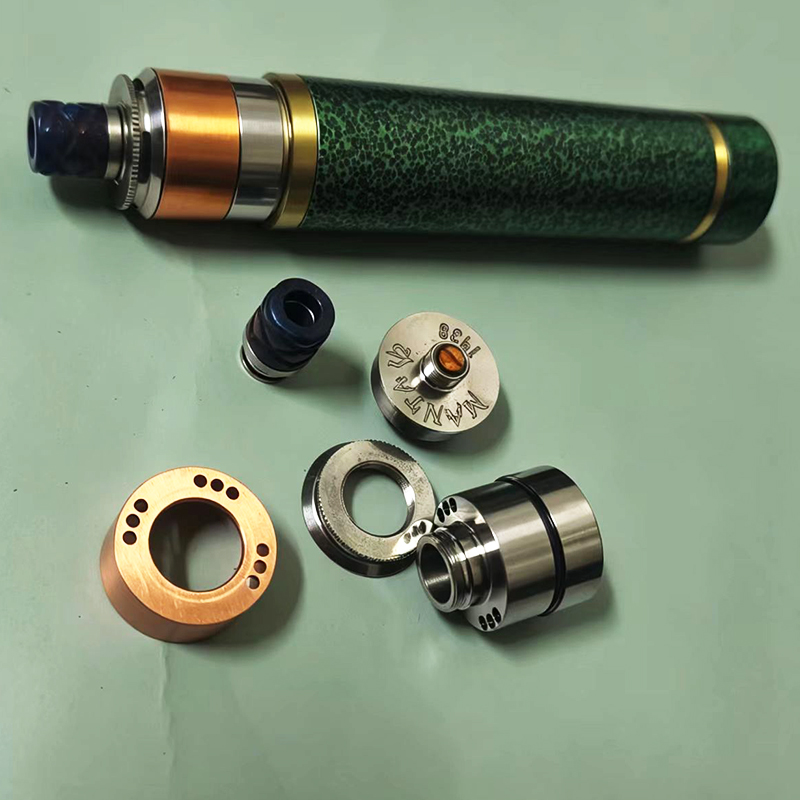 Vafflee Ecalien kit mod 316SS 18650 Battery Mechanical mod DIY heating tool - Image 8