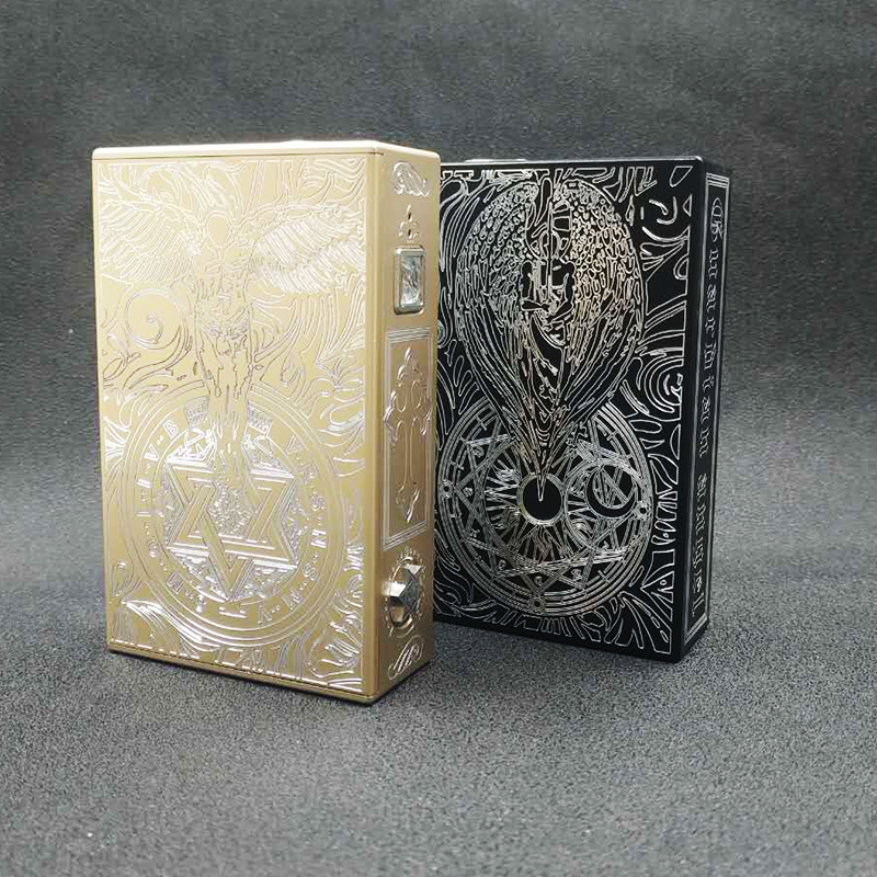Vafflee Angel Box MOD Dual 18650 218W Voltage Changeable Mechanical Box Aluminum Alloy 510 DIY heating tool - Image 8