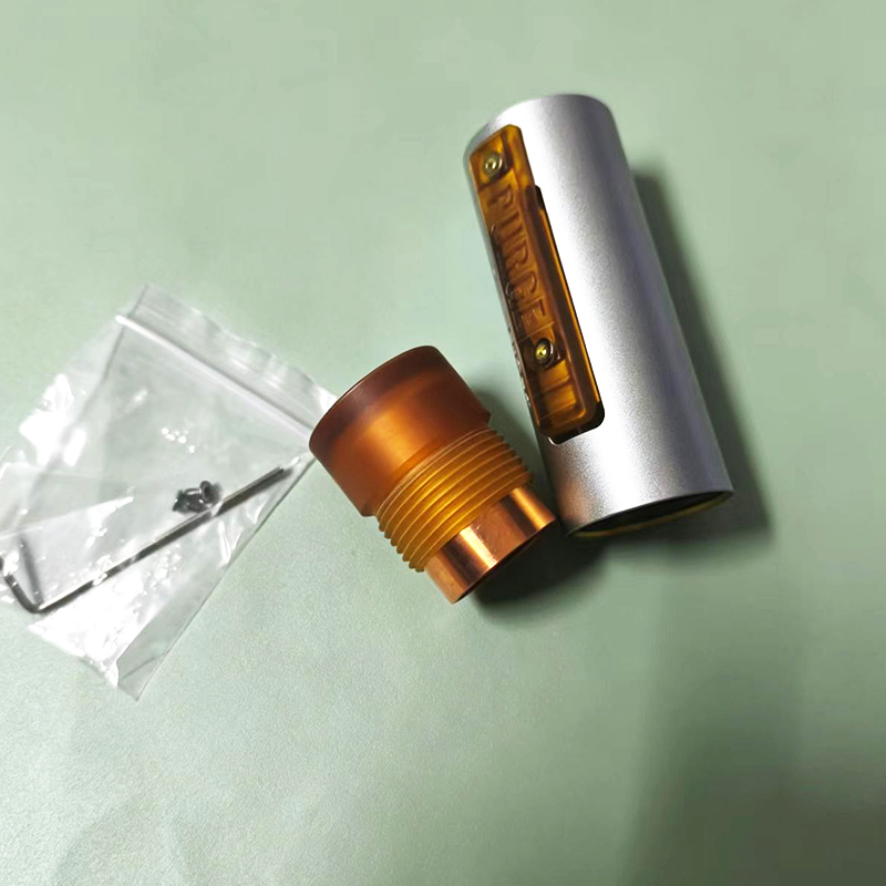 Vafflee DIY silm piece mod side-fire button Mechanical Mech Mods 25mm fit 18650 DIY heating tool - Image 3
