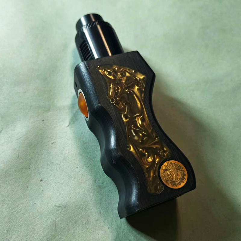 Vafflee Spine 18650 Unregulated Mechanical Box Mod 18650 Battery Resin mixed with metal Tube for 510 DIY heating tool - Image 5