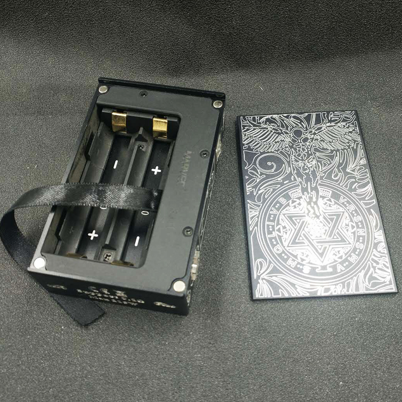 Vafflee Angel Box MOD Dual 18650 218W Voltage Changeable Mechanical Box Aluminum Alloy 510 DIY heating tool - Image 5