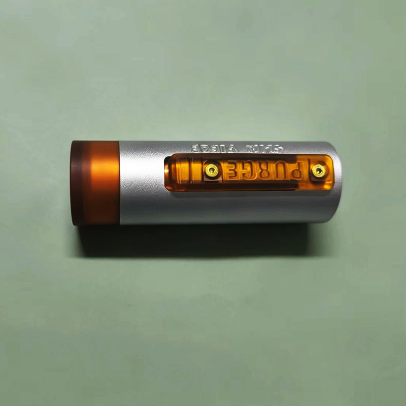 Vafflee DIY silm piece mod side-fire button Mechanical Mech Mods 25mm fit 18650 DIY heating tool