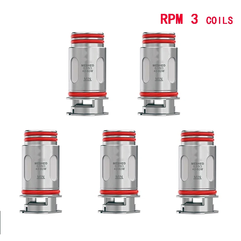Vafflee 5PCS RPM3 PM3 Mesh Coil 0.15ohm 0.23ohm Meshed Coil for RPM3 RPM5 Pro Kit Nord 5 Hardware accessories - Image 3