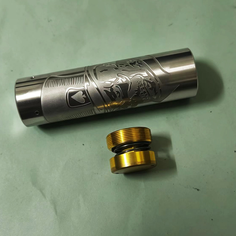 Vafflee Rogue MOD 24m 316ss Fit Single 18650 Battery Glass Tube DIY heating tool - Image 7