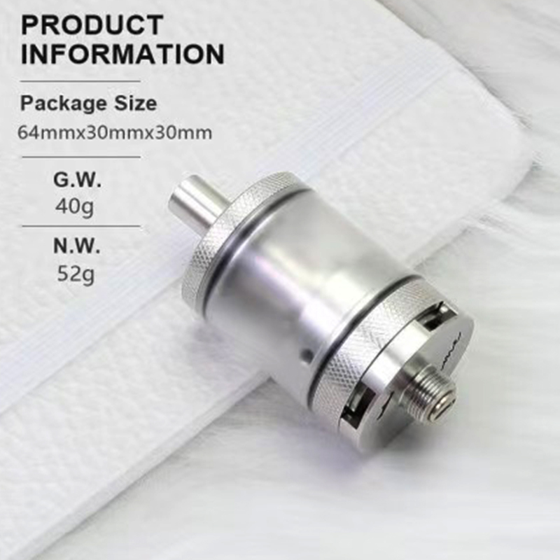 SXK Monarchy Prime Style RTA Rebuildable Tank 316SS + PCTG, 4.0ml, 22mm Diamete hardware parts accessories - Image 7